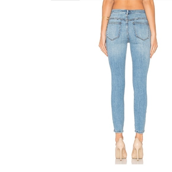 [FP] Light Wash High Rise Skinny Jeans - Picture 1 of 6